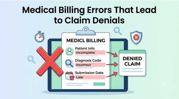 Medical Billing Errors That Lead to Claim Denials