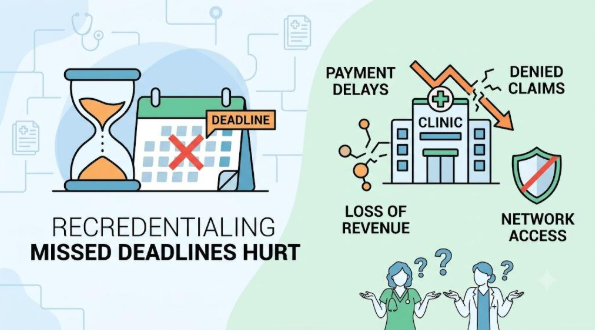 Recredentialing: Missed Deadlines Hurt